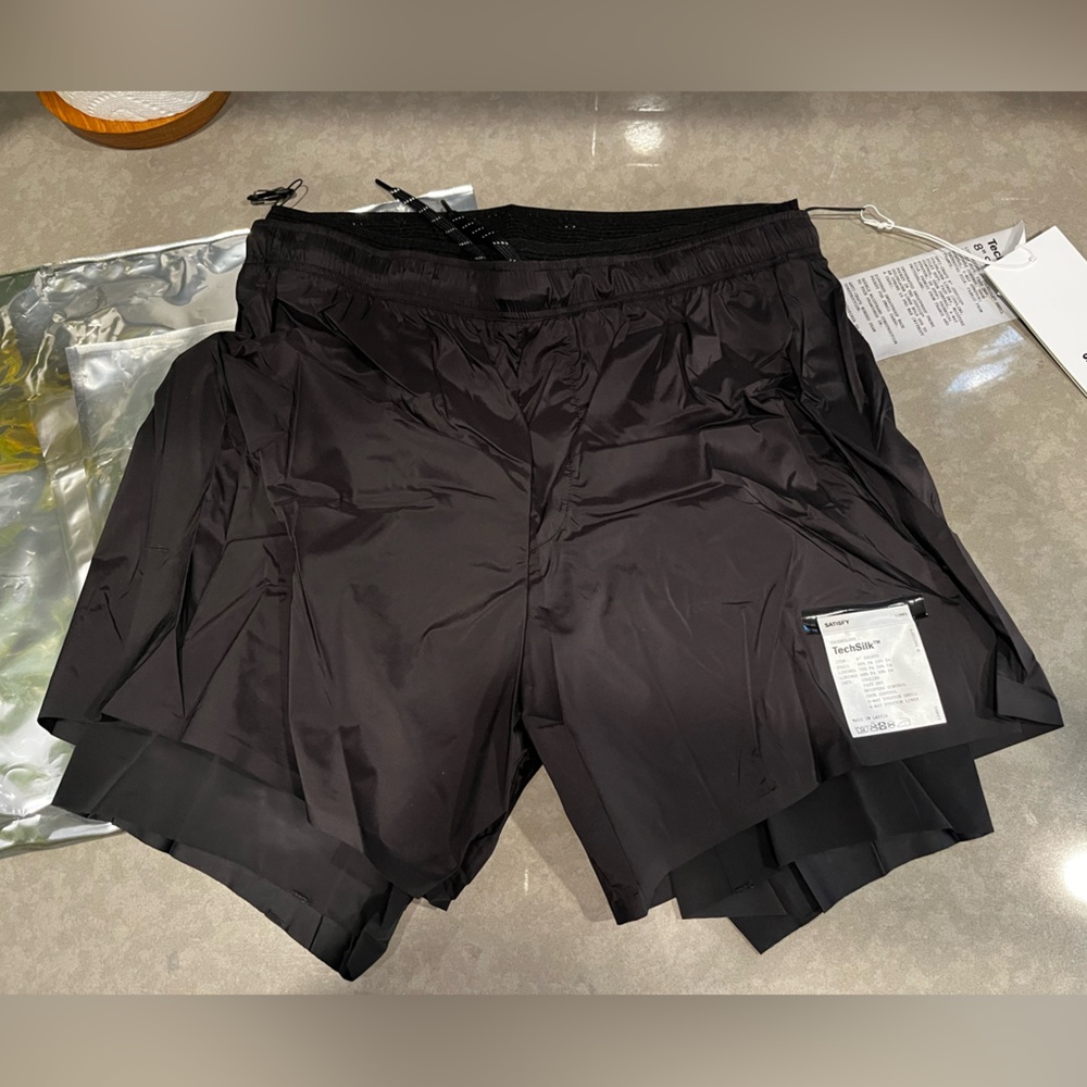 NWT Satisfy Running Techsilk Shorts - Picture 4 of 4